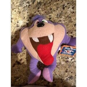 Vintage Tiny Toon Adventures Dizzy Devil Stuffed Plush Warner Bros 1990 Ace